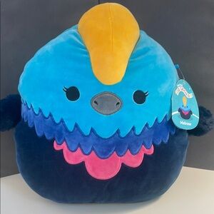 Squishmallows - Melrose Blue and Yellow Plush Toy 12”